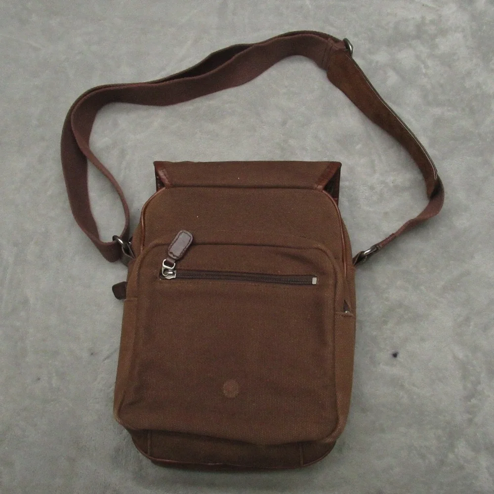 Pendleton Wool Crossbody Bag Unisex‎ One Size Brown Canvas Southwestern Travel